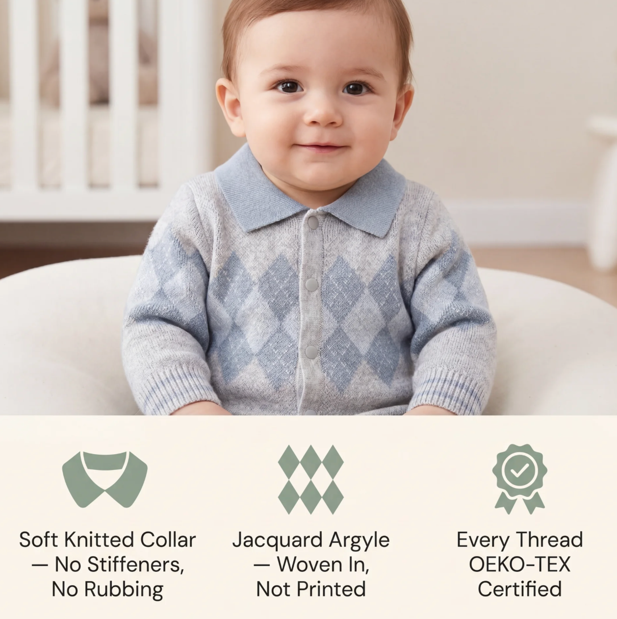 The Argyle Polo Jumpsuit