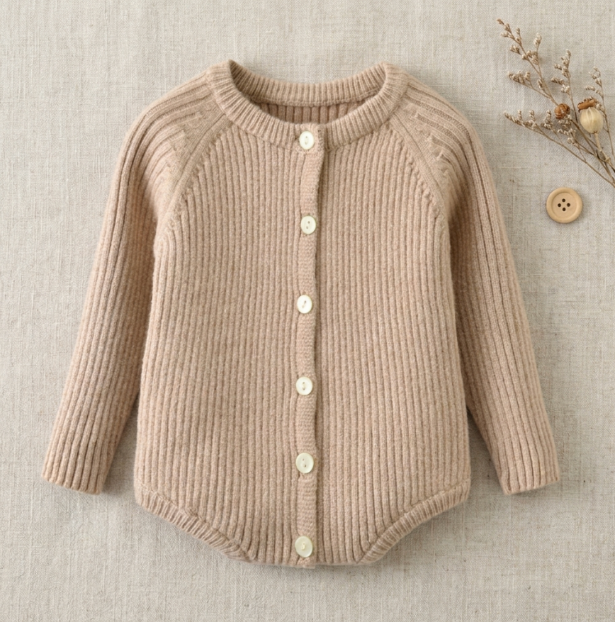 The Everyday Ribbed Cardigan