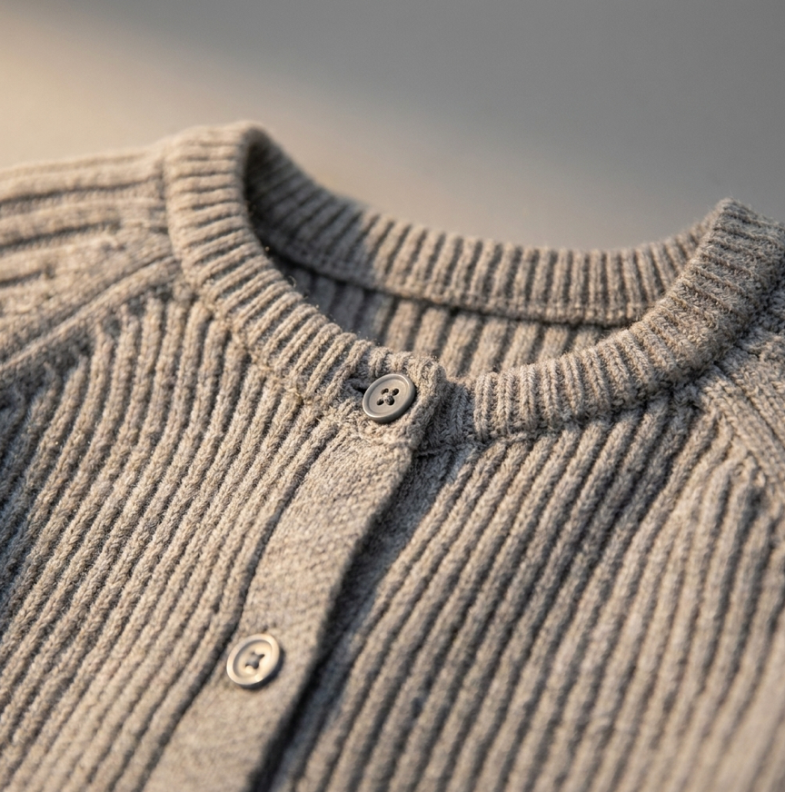 The Everyday Ribbed Cardigan