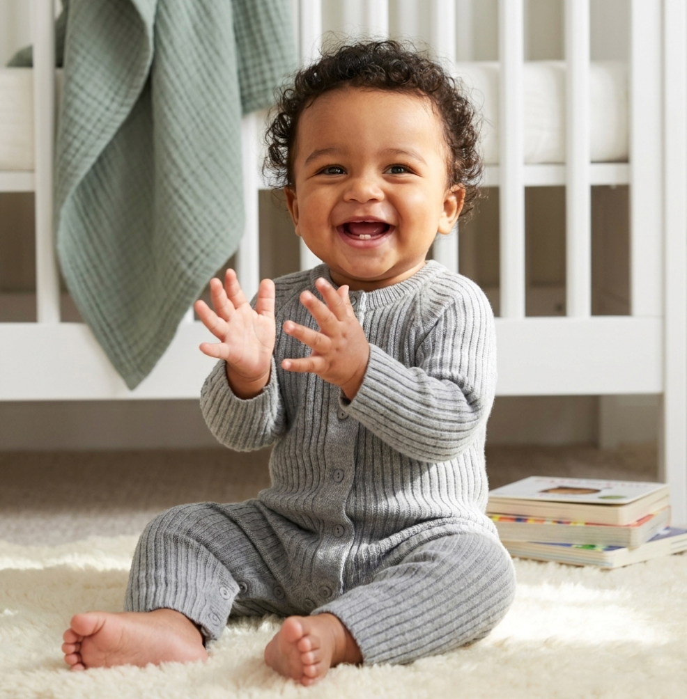 Dove Ribbed Knit Jumpsuit