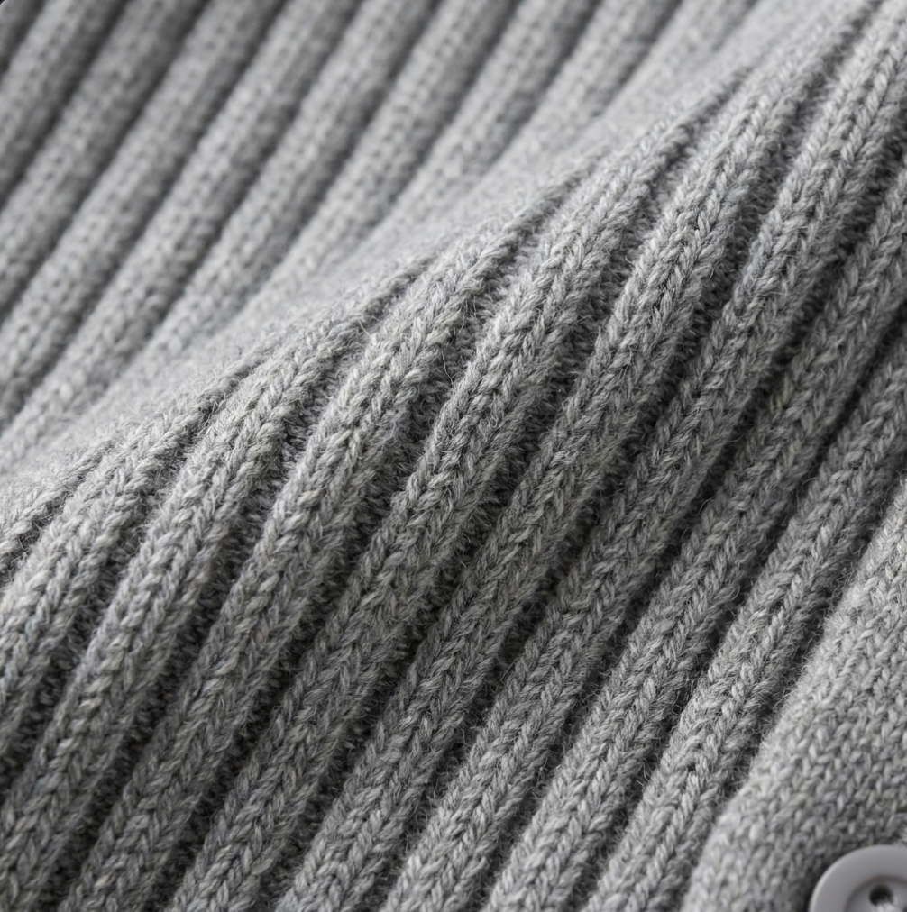 Dove Ribbed Knit Jumpsuit