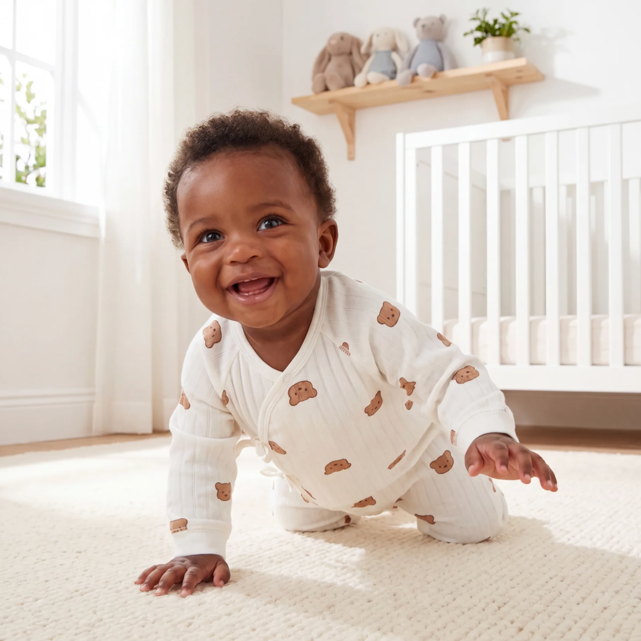 The Teddy Print Jumpsuit
