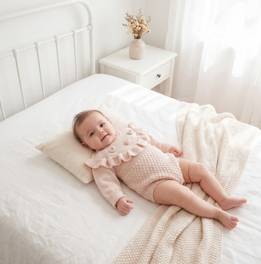 The Rosette Ruffle Romper