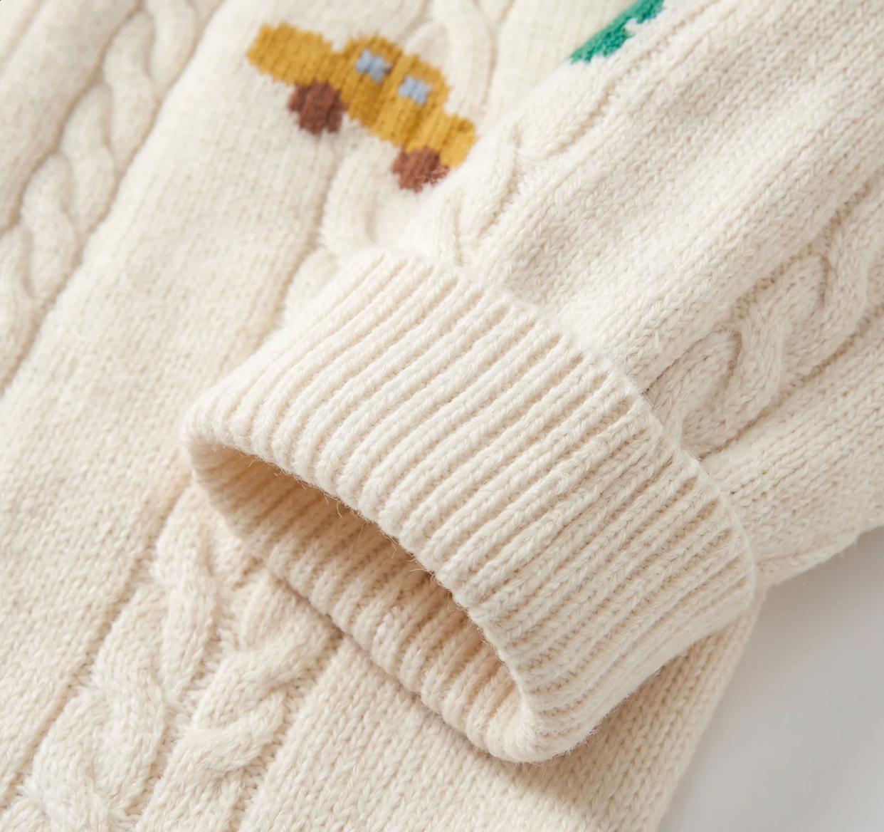 The Playtime Cable Knit Jumpsuit