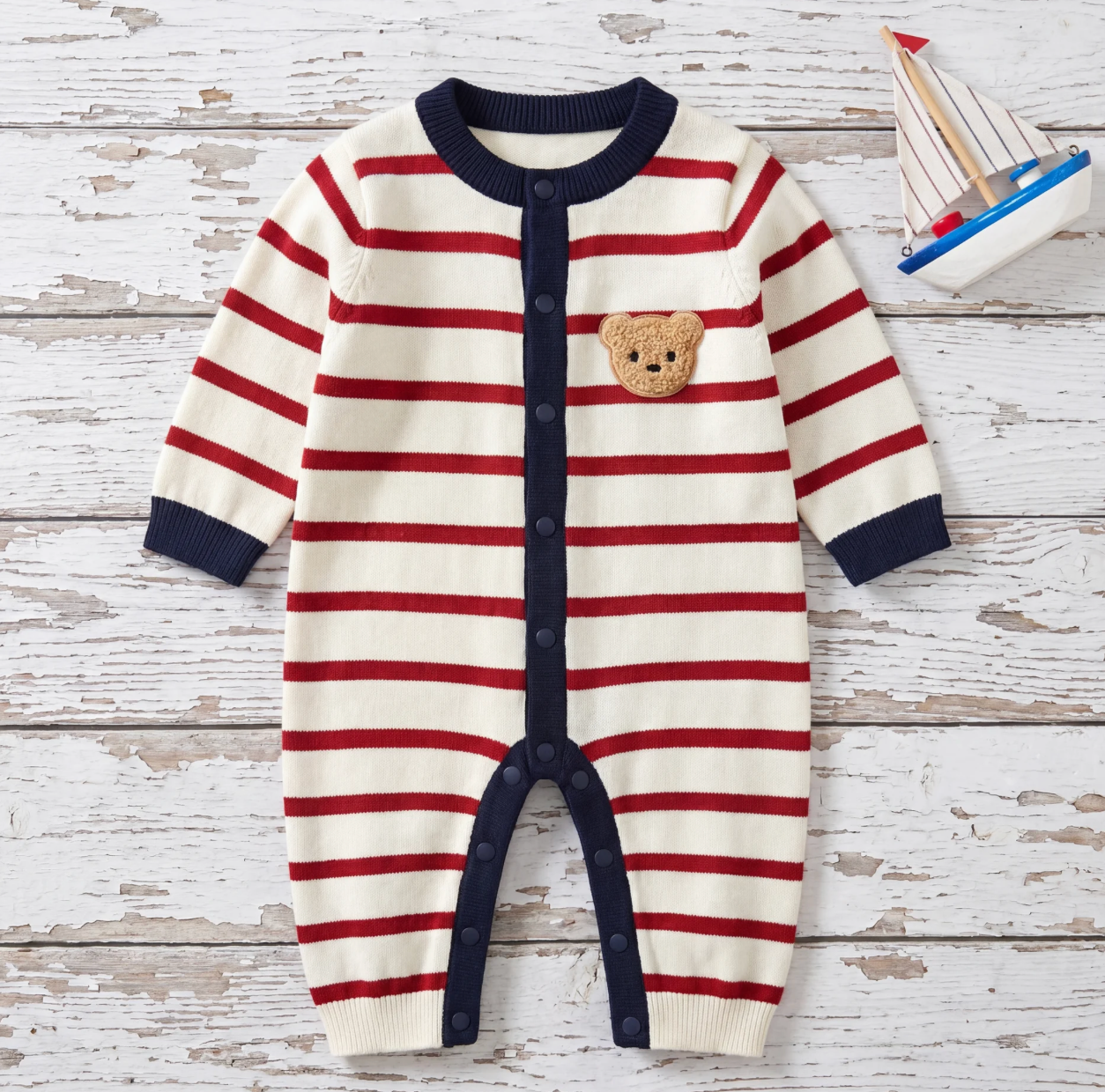 The Heritage Stripe Jumpsuit
